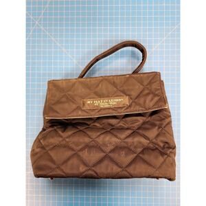 My Flat In London 48 Chepstow Road Quilted Handbag Purse Black Designer